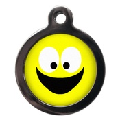 PS Pet Tags - Smiley Face Pet ID Tag