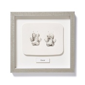 Pet Steps - Framed Personalised Paw Mould