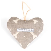 Mutts & Hounds - Scented Heart - Mushroom