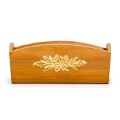 Katalin zu Windischgraetz - Classic Walnut & Gold Toy Box