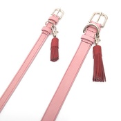Mutts & Hounds - Grape Leather Tassel Clip