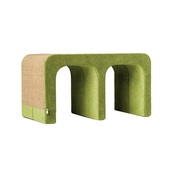 Catworks - Scratching Post - Letter M - Green