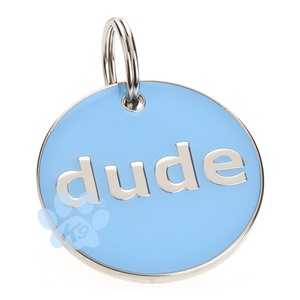 K9 Dude Dog ID Tag