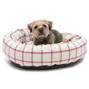 Mutts & Hounds - Nottingham Check Donut Bed