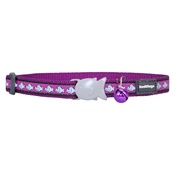 Red Dingo - Purple Reflective Cat Collar