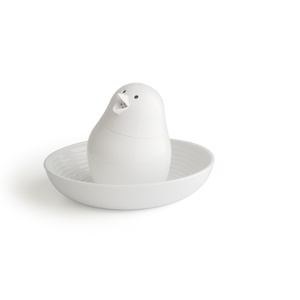 Bird-Shaped Salt and Pepper Shaker - White