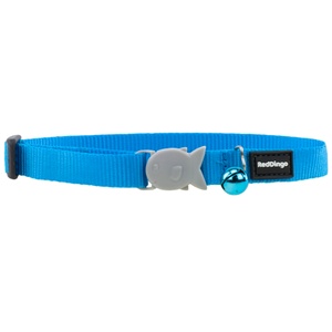 Plain Turquoise Cat Collar