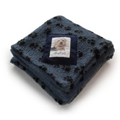 Princey's Blankets - Harbour Paw Print Personalised Blanket