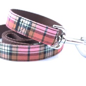 Pet Pooch Boutique - Acorn Barkberry Plaid Lead