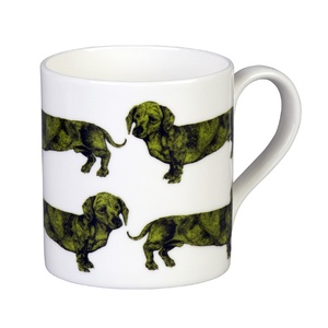 Dachshund Mug - Green