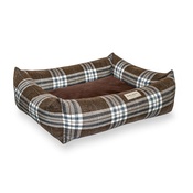 Bowl&Bone Republic - Scott Dog & Cat Bed - Brown