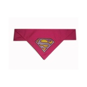 Zukie Style - Superpup Supergirl Bandana - Pink