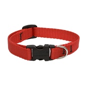 Collarways - 1/2" Width Red Lupine Dog Collar