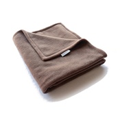 Charley Chau - Double Fleece Dog Blanket - Mocha