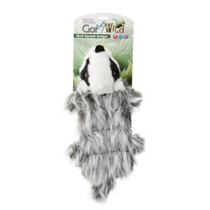 Gor Wild Multi-Squeak Dog Toy - Badger