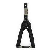 The Leather Dog Co - Black Cotton Webbing Dog Harness