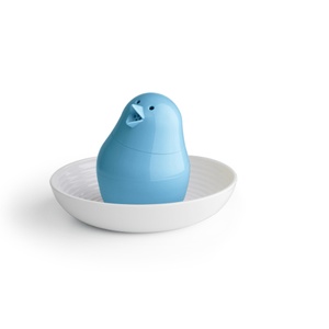Bird-Shaped Salt and Pepper Shaker - Blue