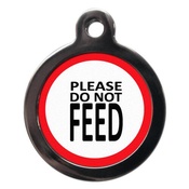 PS Pet Tags - Please Do Not Feed Pet ID Tag
