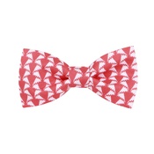 Teddy Maximus - Red Liberty Print Bow Tie by Teddy Maximus