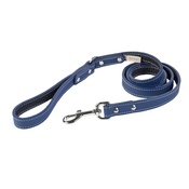 Auburn Leathercrafters - Tuscany Leather Dog Lead – Blue