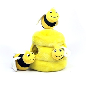 Hide-A-Bee Plush Dog Toy