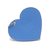Hiro + Wolf - Leather Heart Poo Pouch – Botanical Blue
