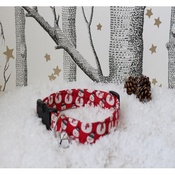 The Spotted Dog Company - Santa Dog Collar with Christmas Jingle