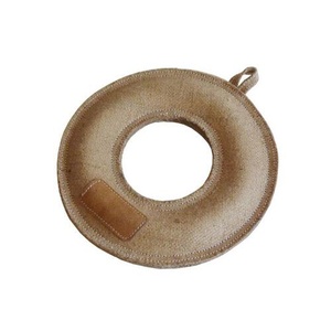 Jute Donut Pet Toy