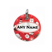 Ditsy Pet - Jolly Christmas ID Tag