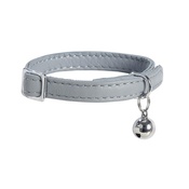 Bobby - Escapade Leather Kitten Collar – Grey
