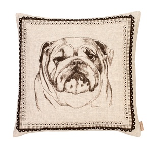 Bulldog Cushion