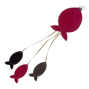 Creature Clothes - Flat Fish Cat Toy - Pink