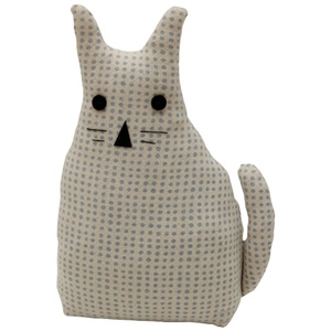 Morgan Wright Country Lace Cat Doorstopper Powder Blue