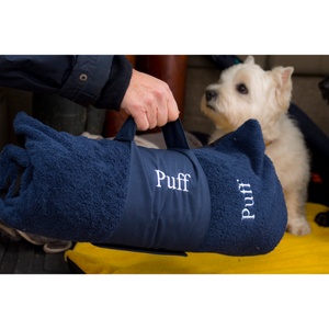 Pet Travel Bed - Navy