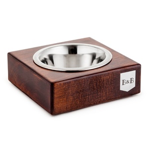Chestnut Solo Dog Bowl