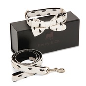 Percy & Co - The Balmoral Bow Tie and Lead Set