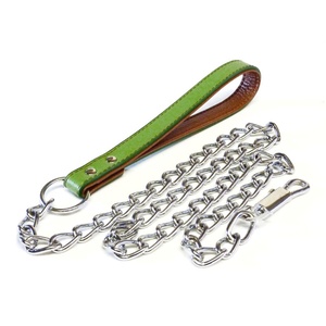 Colour Fusion Chain Dog Lead – Lime