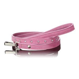 Light Pink Swarovski Dog Lead