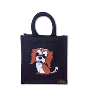 Poochini Pets - Mini King Charles Bag - Black