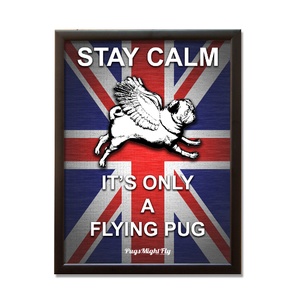 Union Jack Framed Poster - Red, White & Blue