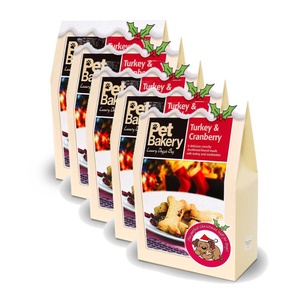 Turkey & Cranberry Bones Dog Treat x 5