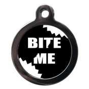 PS Pet Tags - Bite Me Dog ID Tag