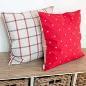 Mutts & Hounds - Nottingham Check Cushion