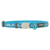 Red Dingo - Flanno Cat Collar – Turquoise