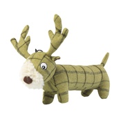 House of Paws - Green Tweed Long Stag Dog Toy