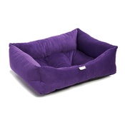 Pet Pooch Boutique - Purple Cord Dog Bed