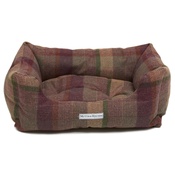 Mutts & Hounds - Grape Tweed Boxy Bed