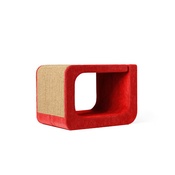 Catworks - Scratching Post - Letter O - Red