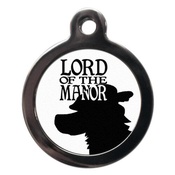 PS Pet Tags - Lord Of The Manor Pet ID Tag