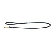 Pear Tannery - Rolled Leather Dog Lead – Black